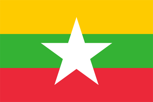 Flag of Burma (Myanmar)