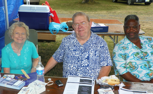 Alice Hadderman, Bob Fitzgerald and Chuck Williams    - Holy Name Society