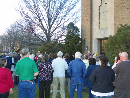 Saint Margaret Mary Church prayer vigil