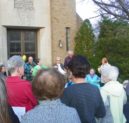 Saint Margaret Mary Church prayer vigil