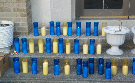 Saint Margaret Mary Church candles
