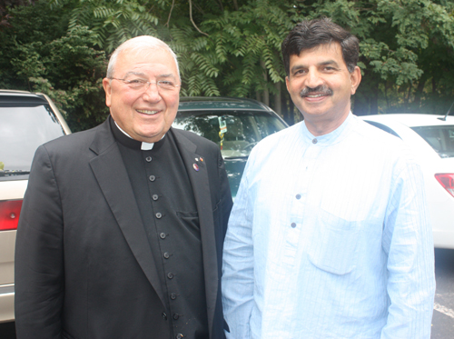 Bishop Gries and Michael Sreshta