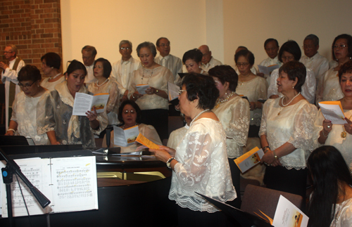 Asian-American singers in the Choir