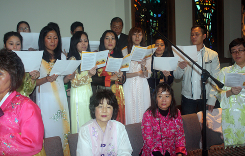 Asian-American singers in the Choir