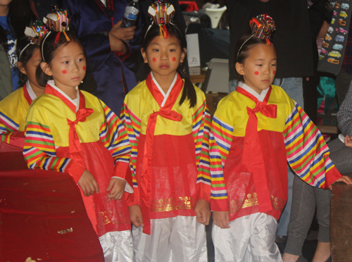 Korean children from Andrew Kim Church in Cleveland