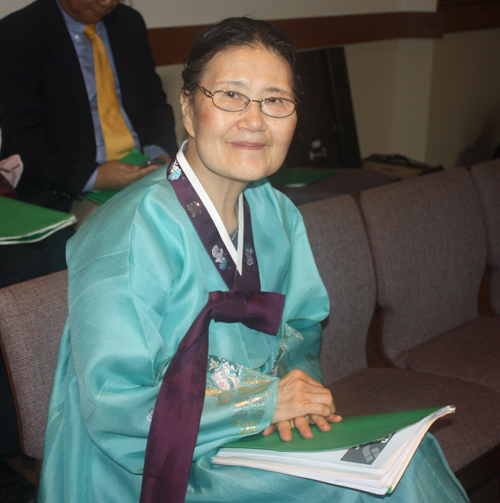 Asian Catholic Mass attendee