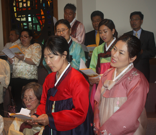 Asian Catholic Mass attendee