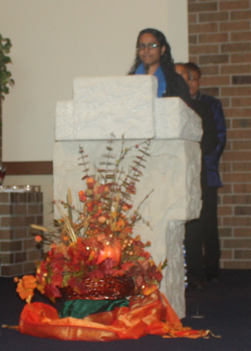 Prayers of the Faithful at Asian Catholic Mass in Cleveland