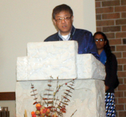 Prayers of the Faithful at Asian Catholic Mass in Cleveland