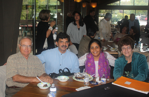 Mike and Flavia Sreshta with Al and Shirley Kocisko