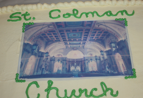 St Colman Church cake