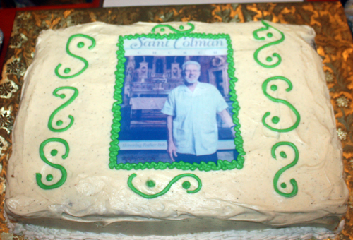 St Colman Church cake