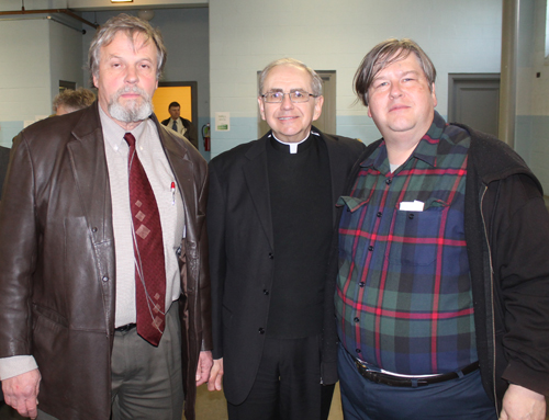 Joe Feckanin, Fr. Hilinski and Stanislav Zadnik