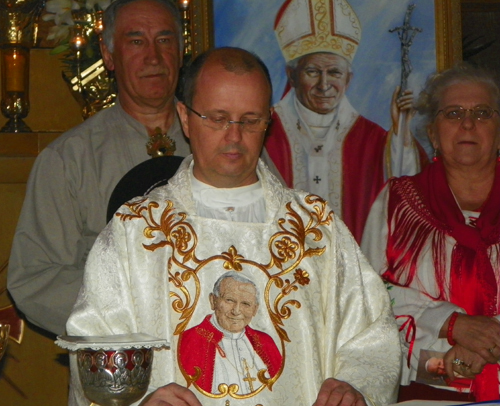 Mass at St Barbara Church