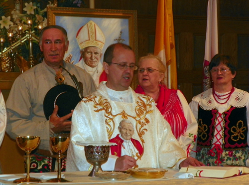 Mass at St Barbara Church