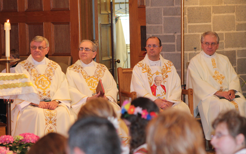 Mass at St Barbara Church