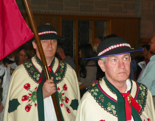 Processional into St Barbara Church 