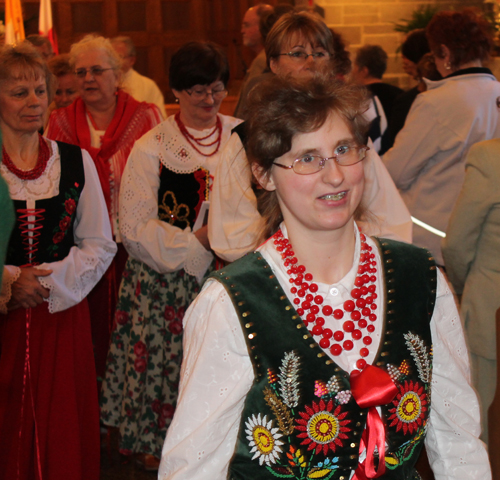 Recessional procession at St Barbara Church