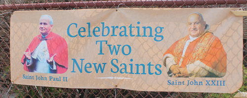 Two new saints - Popes John XXIII and John Paul II