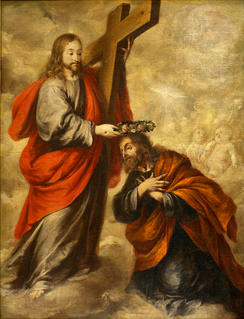 Coronation of Joseph by Valdes Leal, 1670