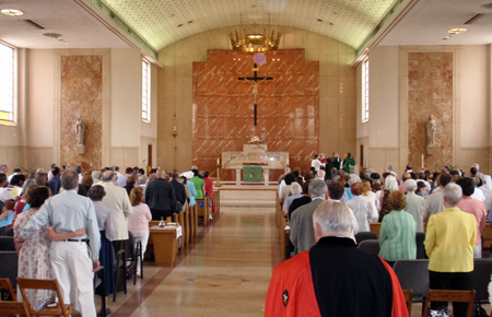 last Mass at Christ the King Church on Noble Road in East Cleveland Ohio 