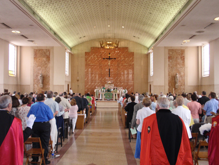 last Mass at Christ the King Church on Noble Road in East Cleveland Ohio 