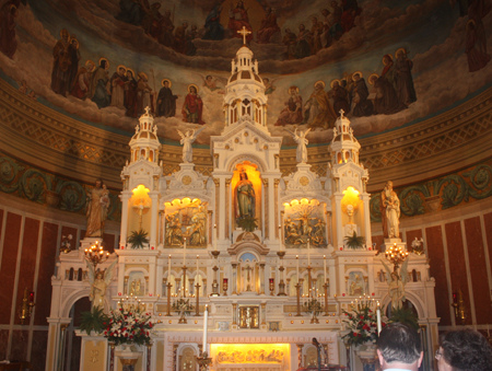Altar at St Casimir Church