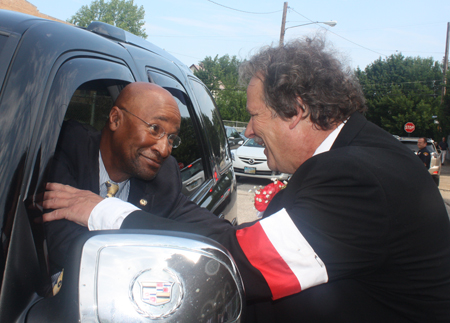 Ohio State Rep Bill Patmon and Joe Feckanin