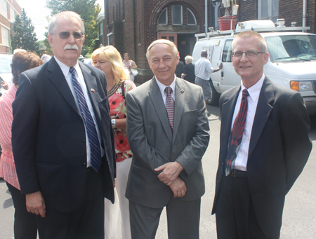 Polish leaders at Saint Casimir Catholic Church