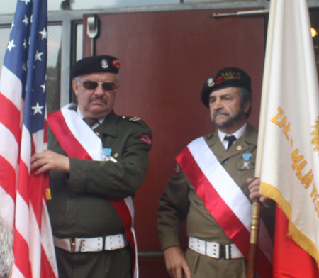 Polish veterans at Saint Casimir Catholic Church