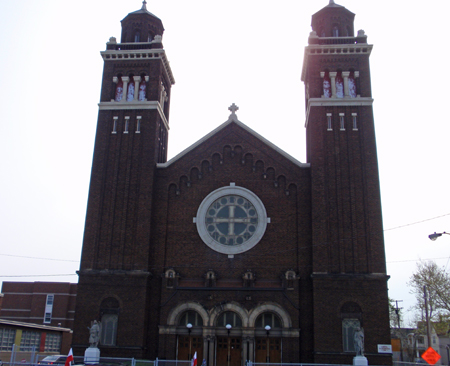 St Casimir Church in Cleveland Ohio