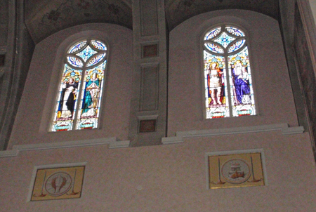 Inside of St Casimir Church in Cleveland