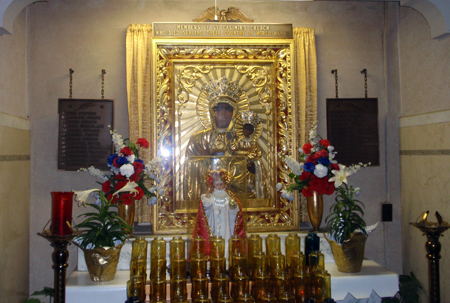 Inside of St Casimir Church in Cleveland