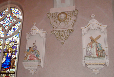 Inside of St Casimir Church in Cleveland