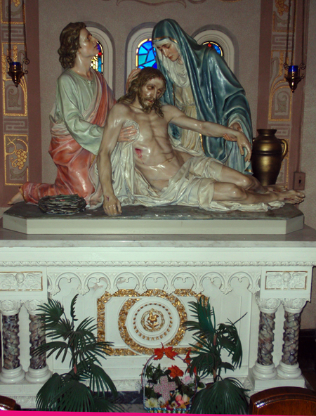 Pieta Inside St Casimir Church in Cleveland