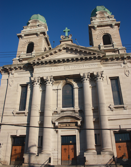 Front of St. Colman Catholic Church