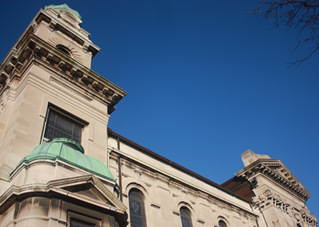 Side of St. Colman Catholic Church