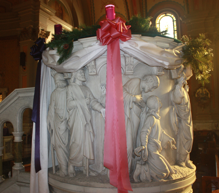 Pulpit at St Colman Catholic Church