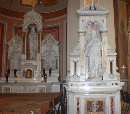 St Colman Catholic Church side altar