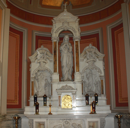 St Colman Catholic Church side altar