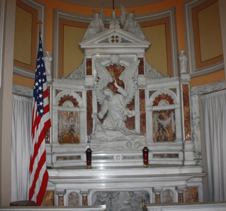St Colman Catholic Church side altar
