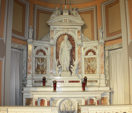 St Colman Catholic Church side altar