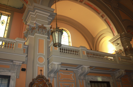 St Colman Catholic Church choir loft