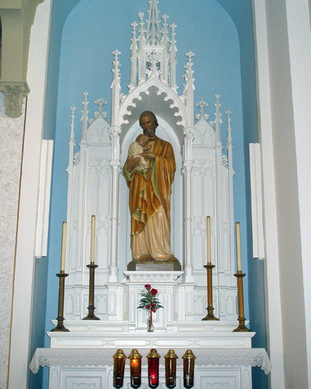 Joseph at Saint Emeric Hungarian Church in Cleveland Ohio