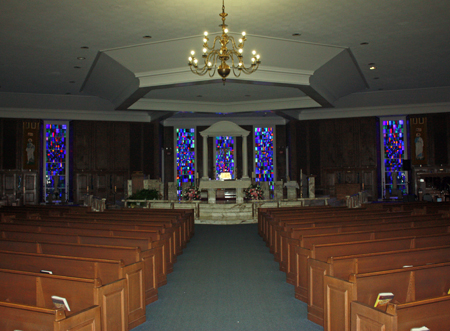 Saint Francis of Assisi Church altar