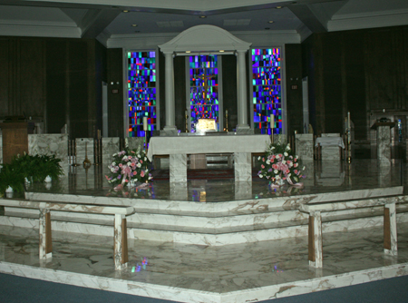 Saint Francis of Assisi Church altar