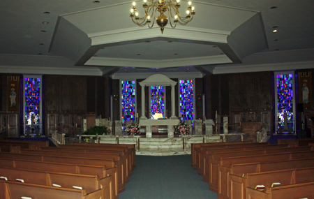 Saint Francis of Assisi Church altar