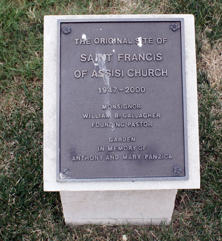 Saint Francis of Assisi Church original site