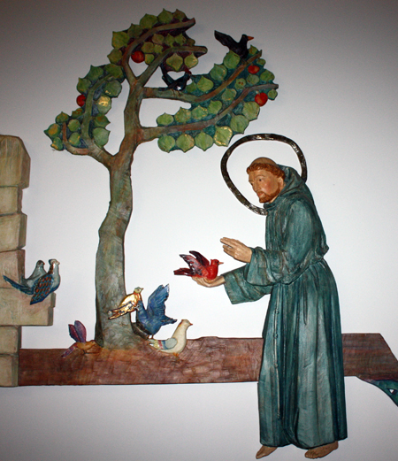 Saint Francis of Assisi Church sculpture