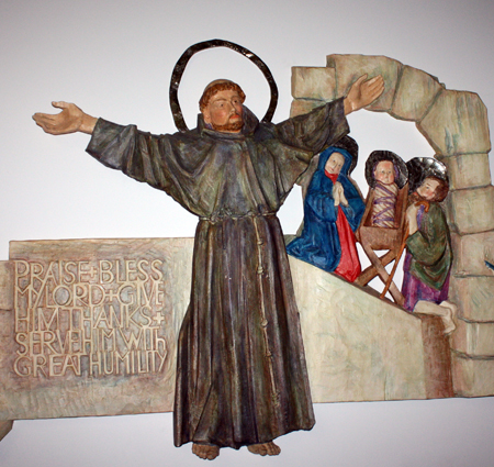 Saint Francis of Assisi Church sculpture